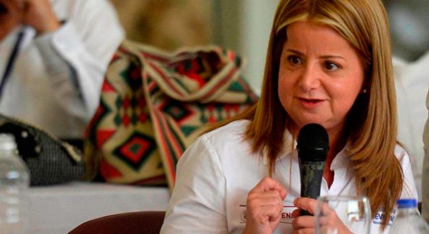 Ministra de Vivienda, Elsa Noguera. Foto: Archivo de prensa. MVCT.