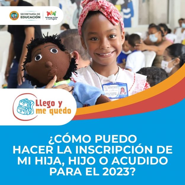 Cómo puedo hacer la inscripción de mi hija, hijo o acudido