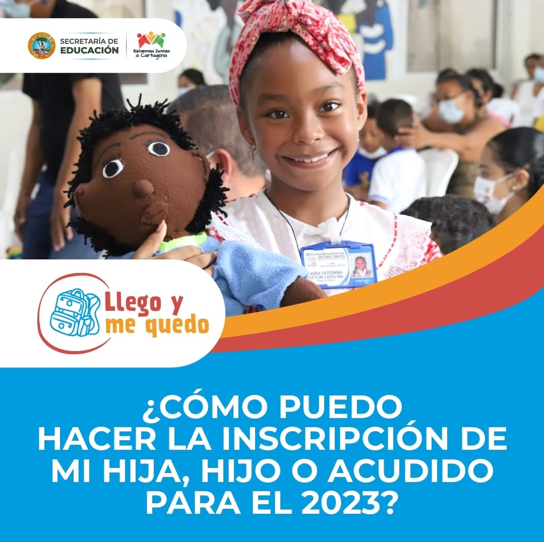 Cómo puedo hacer la inscripción de mi hija, hijo o acudido