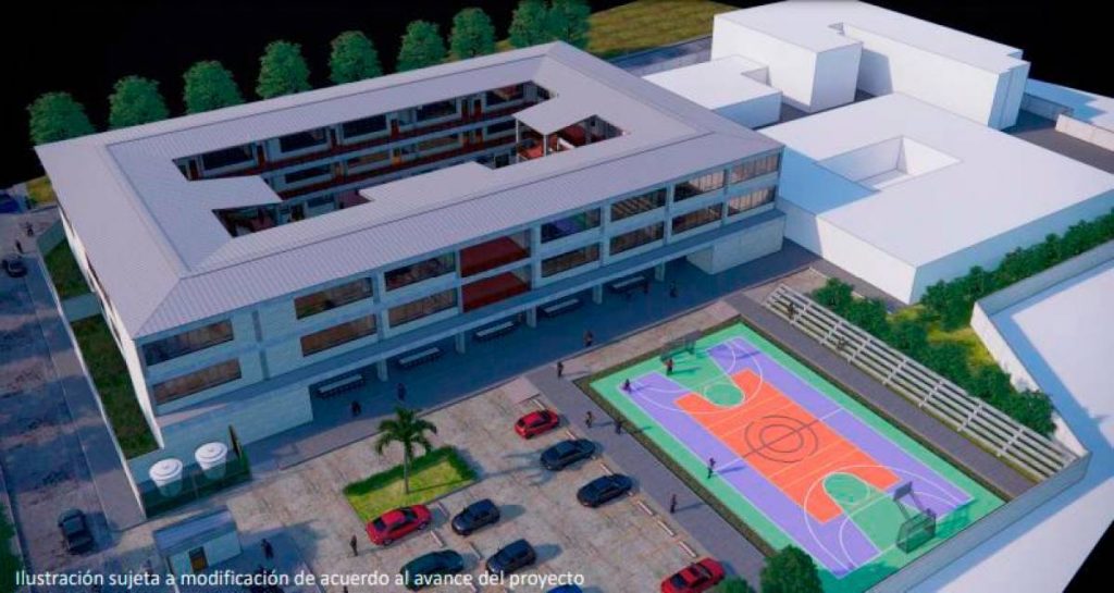 Ilustración del megacolegio San Felipe Neri