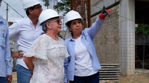 Obras del nuevo colegio San Felipe Neri